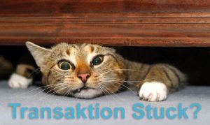 electrum gebühren erhähen Transaktion wird nicht bestätigt