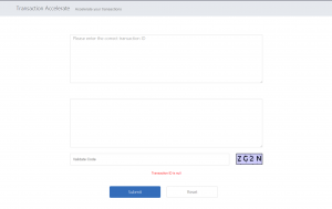transactions acceleration tx push service