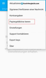 papierbörse entleeren bitcoin gold coinomi